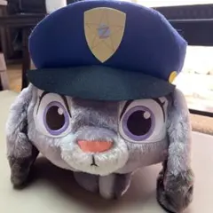 ズートピア　赤いほっぺ寝そべりスーパーラージキッズぬいぐるみ　ジュディ・ホップス