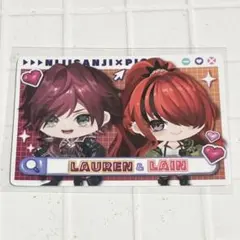 にじさんじ ピグパーティ チップスカード ローレン・イロアス レイン・パターソン