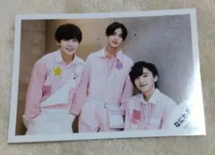 なにわ男子 道枝駿佑 高橋恭平 長尾謙杜 公式写真 2021 ①