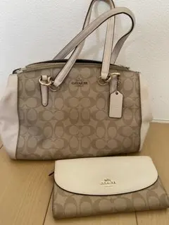 COACH ショルダーバッグと財布セット