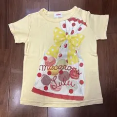 シャーリーテンプル　110センチ　ティーシャツ　女の子　黄色　美品のサムネイル