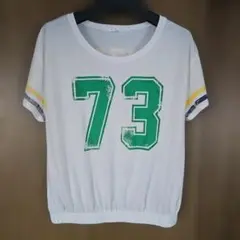 RETRO GIRL ロゴプリント Tシャツ 半袖のサムネイル
