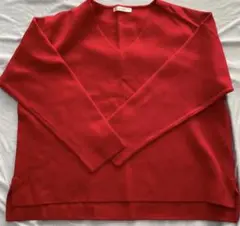 当日発送可能！ DRESSASS 赤 ニット トップス XL