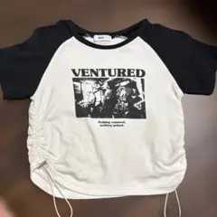 WEGO ラグランTシャツ VENTURED ロゴ 半袖のサムネイル