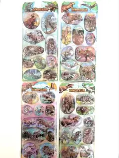 恐竜シール　ウォーターインシール　恐竜好き　リアルシール