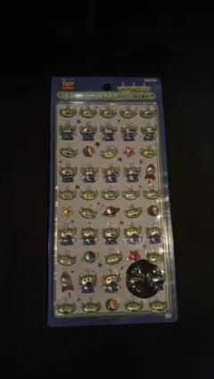 ボンボンドロップシールミニ　トイストーリー　エイリアン　リトルグリーンメン