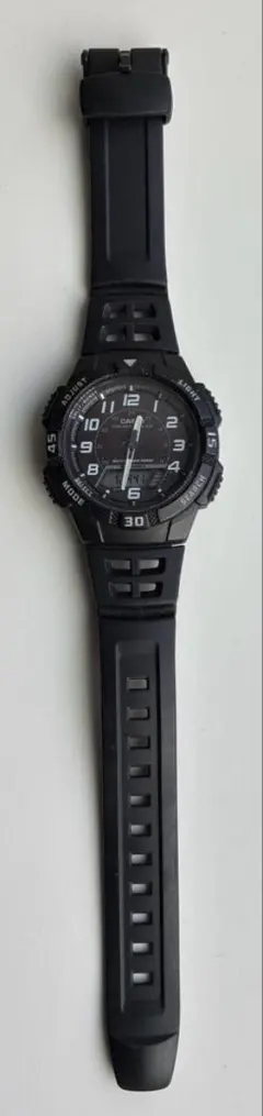 CASIO AQ-S800W タフソーラー デジタル腕時計
