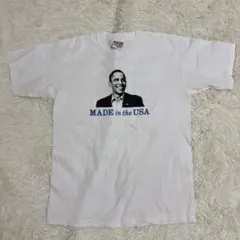 BAYSIDE バラクオバマ tシャツ　USA製　Lサイズ