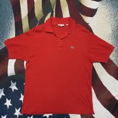 LACOSTE ポロシャツ レッド