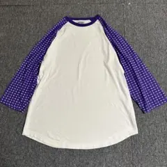 【STUSSY】 ステューシー 7部丈 シャネルロゴ tシャツ フェード Lのサムネイル