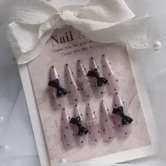 即納現品ネイルチップ　ワンホン　マグネット　フラッシュ　ドット　ギャル　ロング