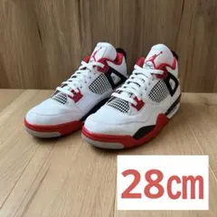 【美品】NIKE AIR JORDAN 4 RETRO OG Fire Red