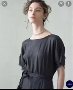 Muori Boat Neck Drawstring Top - メルカリ