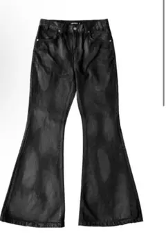 goar.archive STRAPPED FLARE OIL PANTS - メルカリ