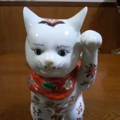 伊万里焼　招き猫　置物　縁起物 古伊万里 骨董古美術 　昭和 2025年最新】Yahoo!オークション -伊万里 招き猫の中古品・新品