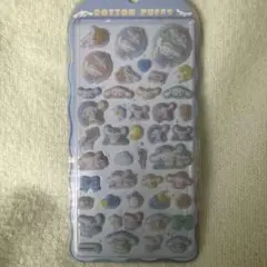 s*n様 正規品 サンリオ シナモロール コットンパフィーシール