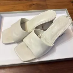 ZARA サンダル ホワイト 37