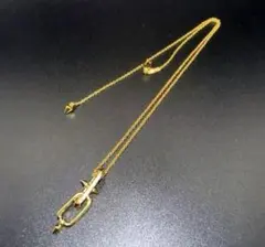 タイタンスパイク　ネックレス　登坂広臣　OMI 着用モデル　イエローゴールド 登坂広臣 omi着用モデル タイタンスパイクネックレス ゴールド