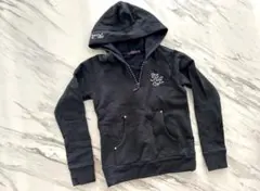 RONI パーカー 130 140 M-L ジッパー ストーン フード