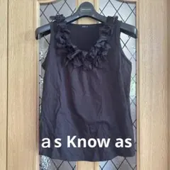 ❤️as Know as ブラックタンクトップ❤️のサムネイル