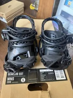 Burton Genesis S 2014 箱付き 2014 BURTONバートンGENESISジェネシスバインディング M