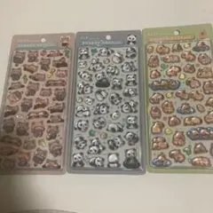 【新品　未使用】　ボンボンドロップシール　3シートセット