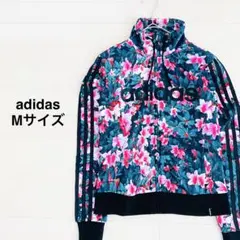adidas アディダス トラックジャケット ジャージ 花柄 Mサイズ y2kのサムネイル