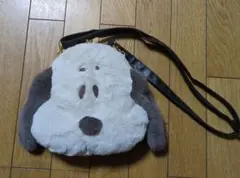 ユニバ・USJ限定★スヌーピー・ぬいぐるみショルダーバッグ★がま口