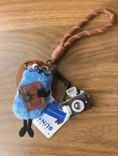 パペットスンスン　マスコットキーホルダー 『のんびり休日』