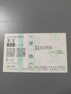 2026年最新】ジャパンカップ 馬券の人気アイテム - メルカリ