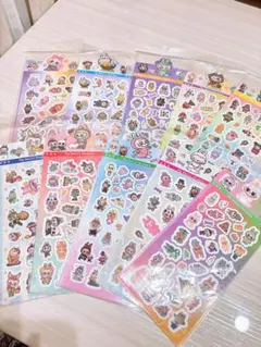 labubu ラブブシール　10枚　ステッカー　ラブブシール　ラブブ文房具