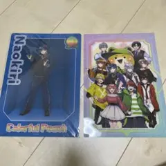 カラフルピーチ　下敷き　2枚セット