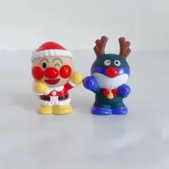 アンパンマン ばいきんまん クリスマス 指人形