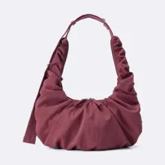 【GU】ダンプリングバッグ　Red