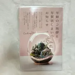 年賀状じまい　10枚　私製はがき　CAMINO DESIGN SHOP ◇