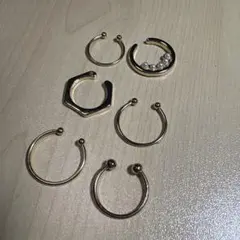 【新品】ゴールド イヤーカフセット 6個