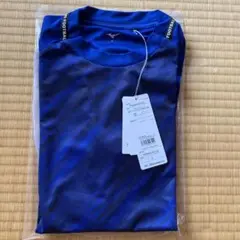 Mizuno 青 半袖 サッカーシャツ　Ｌ　新品未開封品