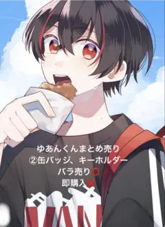 ゆあんくんまとめ売り②缶バッジ、キーホルダー バラ売り⭕️ 即購入❌