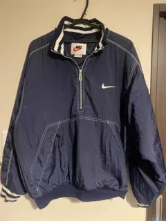 【希少】90s Nike ナイロン ハーフジップ