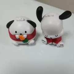 食べすぎまして…2 サンリオ マスコット ポチャッコほかガチャマスコット