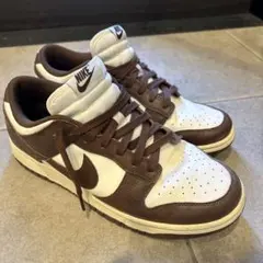 Nike DUNK LOW スニーカー ブラウン/ホワイト
