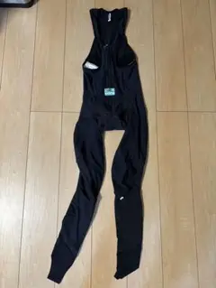 ASSOS ビブタイツ 赤/黒 前面ジッパー　裏起毛 ASSOS ビブタイツ 赤/黒 前面ジッパー裏起毛