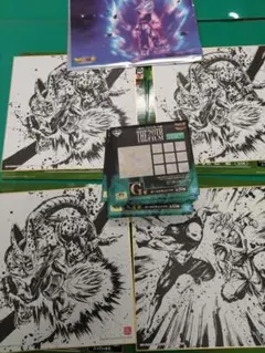ドラゴンボール　一番くじ　ボールドキャンバス G賞　色紙　映画特典