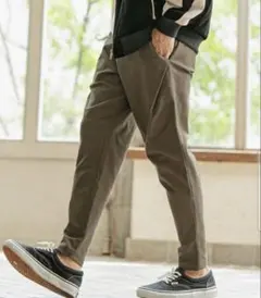 CAMBIO サルエルテーパードパンツ