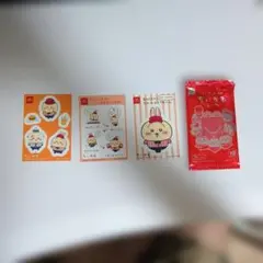 ちいかわ マクドナルド シール 3枚セット　うさぎ