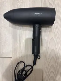 SALONIA ヘアドライヤー ブラック 送料無料