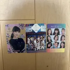 NIZIU トレーディングカード 、ステッカー3枚セット