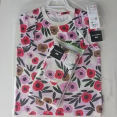 【新品】ユニクロ　マリメッコ　セットアップ　100センチ