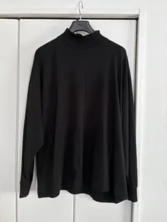 【美品・24AW】COMOLI 　コットンジャージモックネックプルオーバー【１】