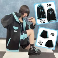【NieR】サブカル系 サイバー系 ジャージ セットアップ フリーサイズ